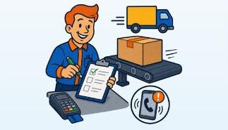 Qboy organizing payment and return shipping