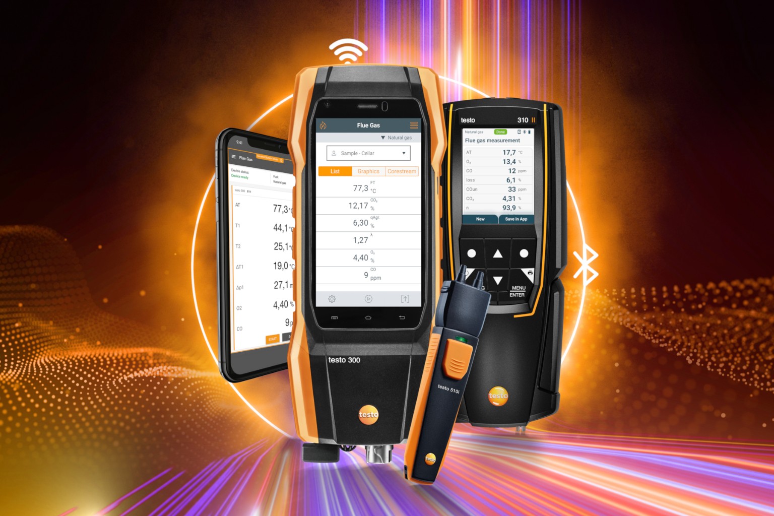 Testo measurement instruments
